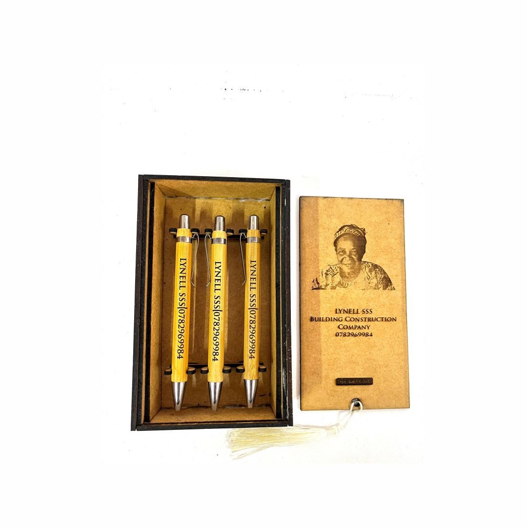 Executive Pen Gift Set (3 Pens) | Personalised Corporate Gift Box