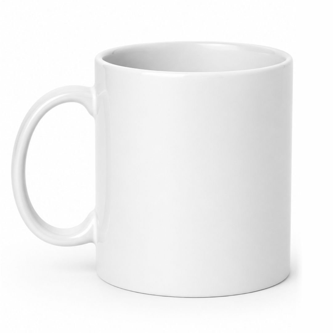 12oz White Ceramic Mug | Custom Photo Mug - Image 2