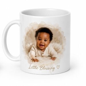 12oz White Ceramic Mug | Custom Photo Mug