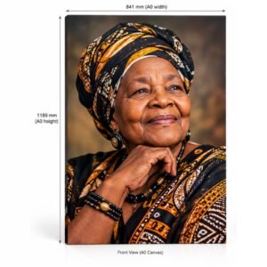 A0 Premium Personalised Canvas | Large Custom Photo Print
