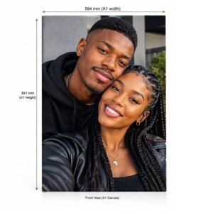 A1 Premium Personalised Canvas | Large Custom Photo Print