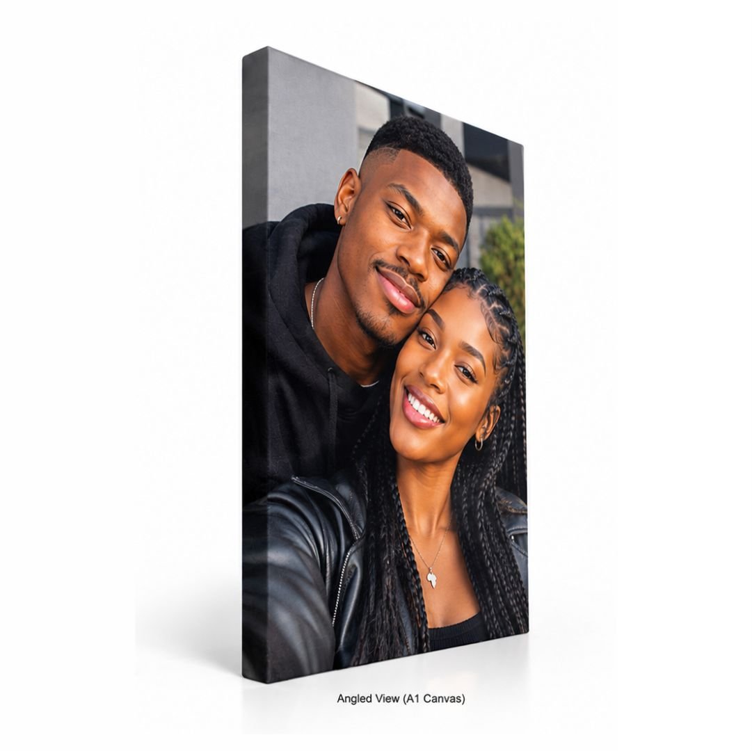A1 Premium Personalised Canvas | Large Custom Photo Print - Image 2