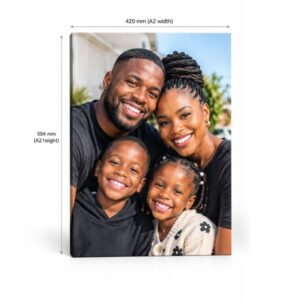 A2 Personalised Canvas | Large Custom Photo Print