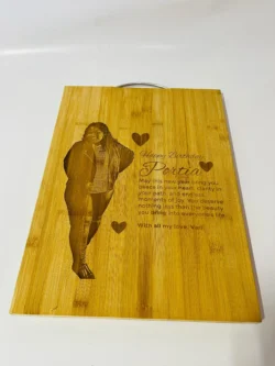 Laser Engraved Chopping Board